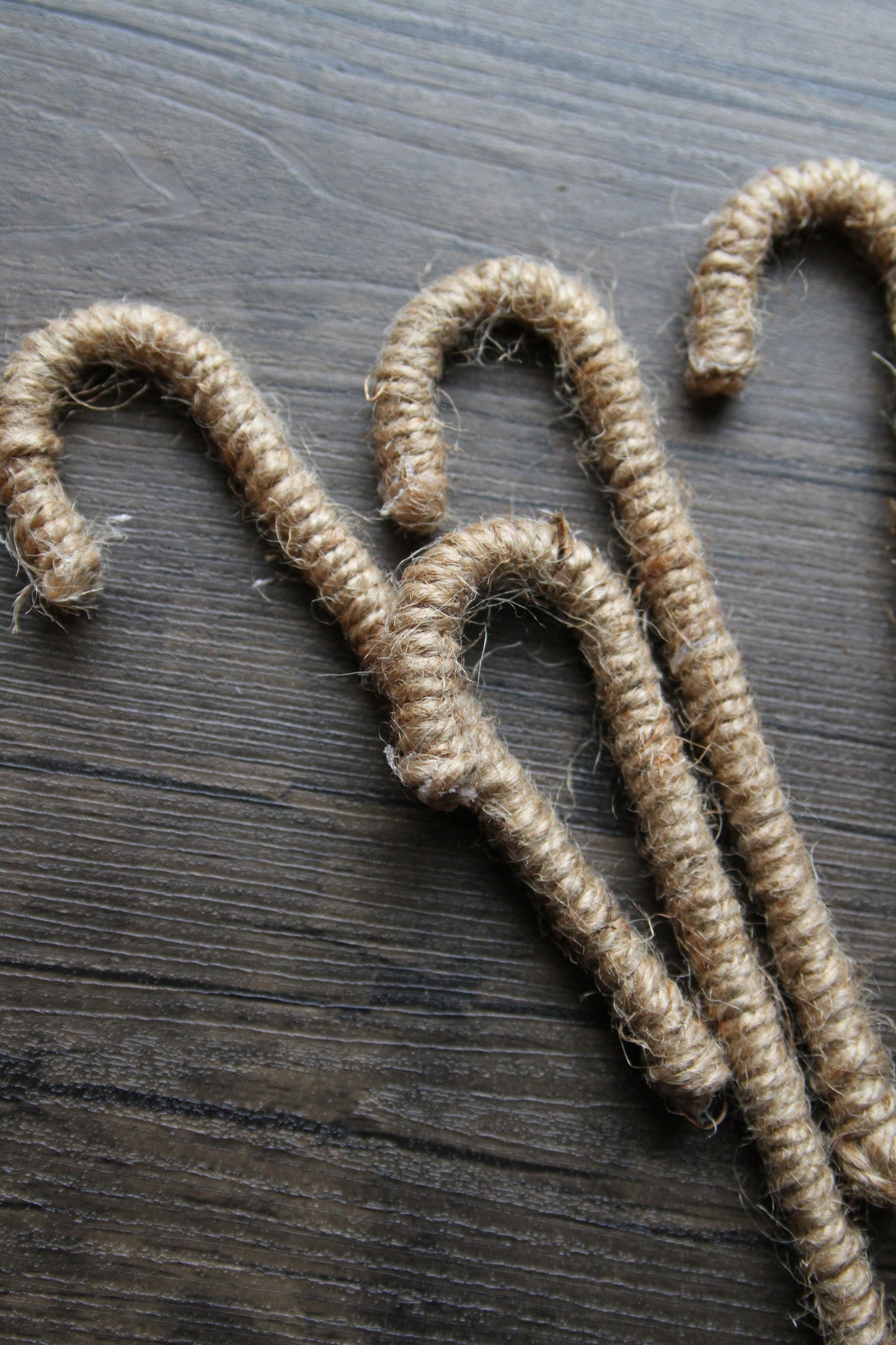 Jute Twine Candy Canes