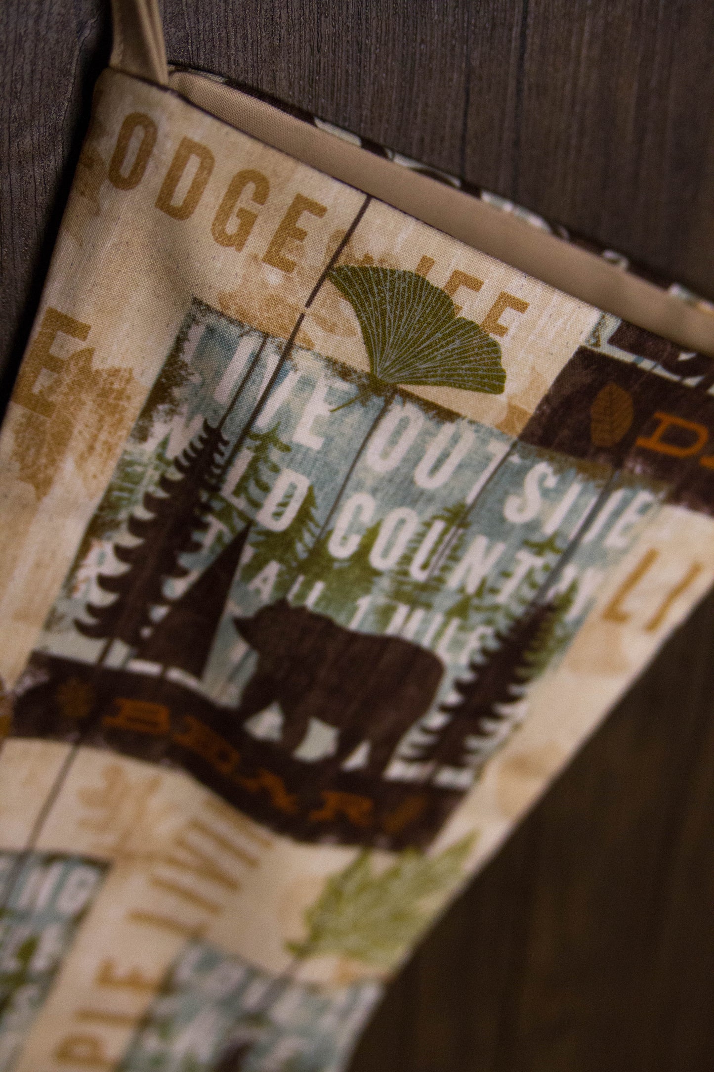 Wildlife Christmas Stocking