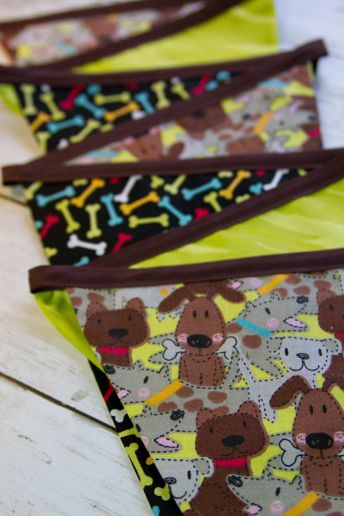 Dog Lovers Bunting Banner | Dog Flag Banner | Dog Life Banner | Dog Bones Bunting | Pet Birthday Party Bunting | Home Decor | Dog Lover Gift