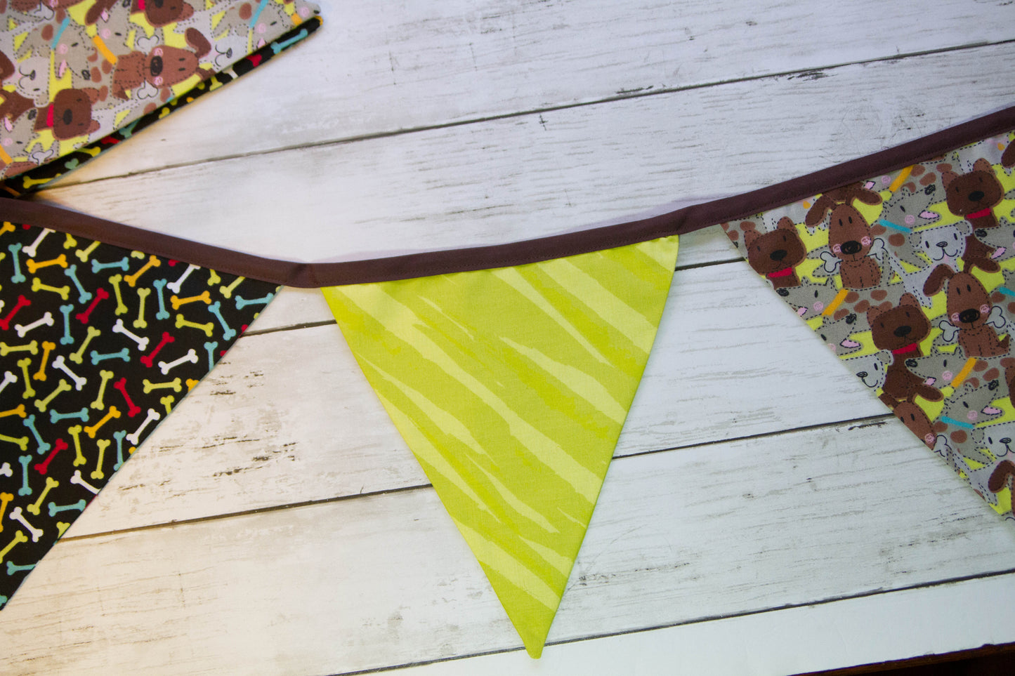 Dog Lovers Bunting Banner | Dog Flag Banner | Dog Life Banner | Dog Bones Bunting | Pet Birthday Party Bunting | Home Decor | Dog Lover Gift
