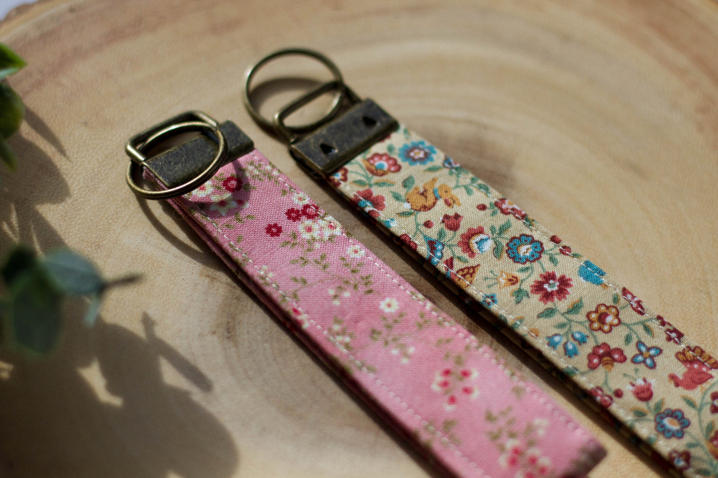 Fabric Wristlet Keychain