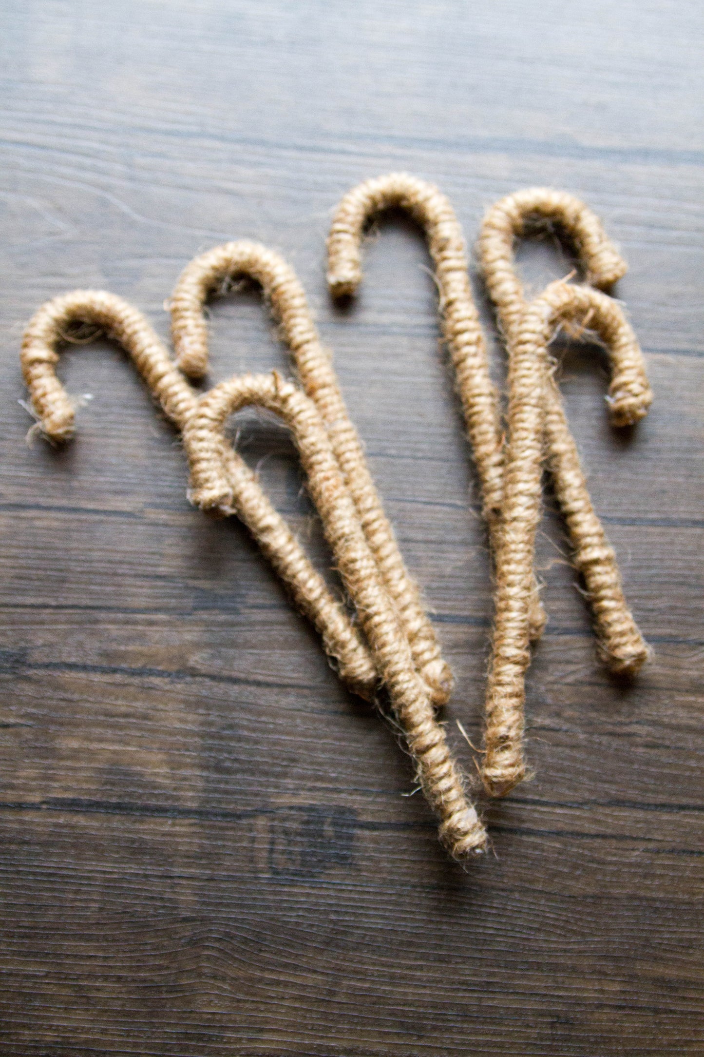 Jute Twine Candy Canes