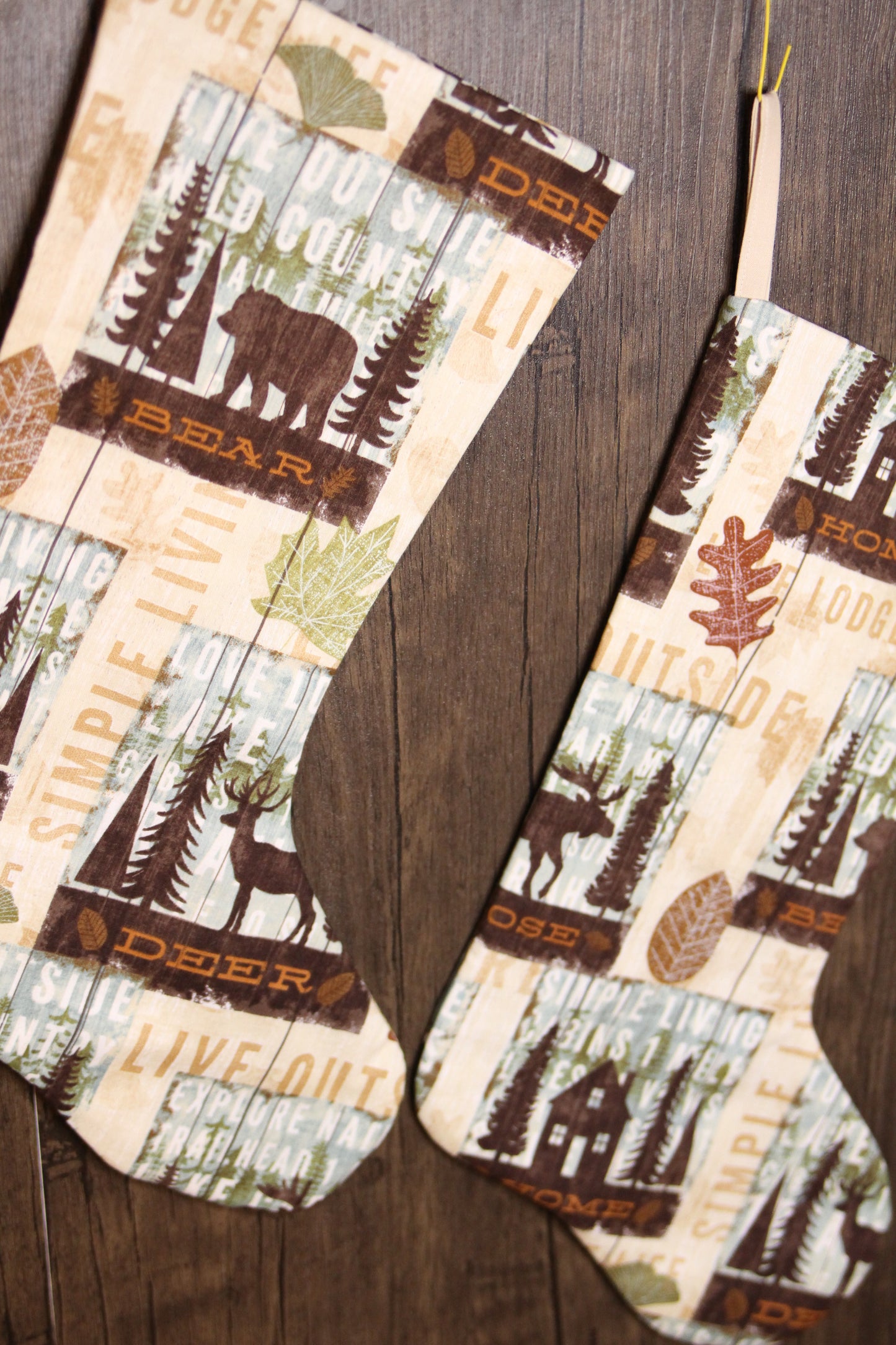 Wildlife Christmas Stocking