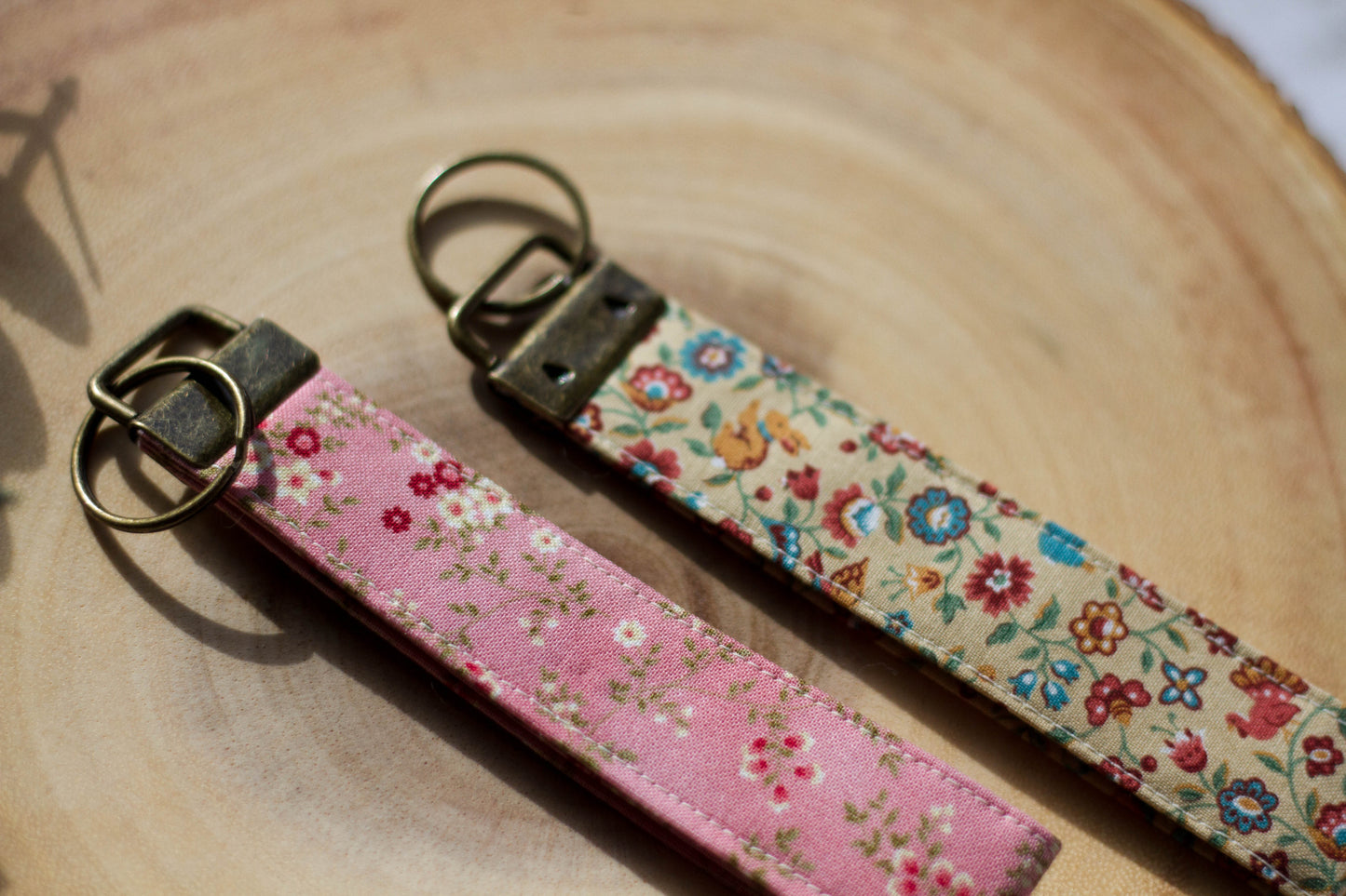 Fabric Wristlet Keychain
