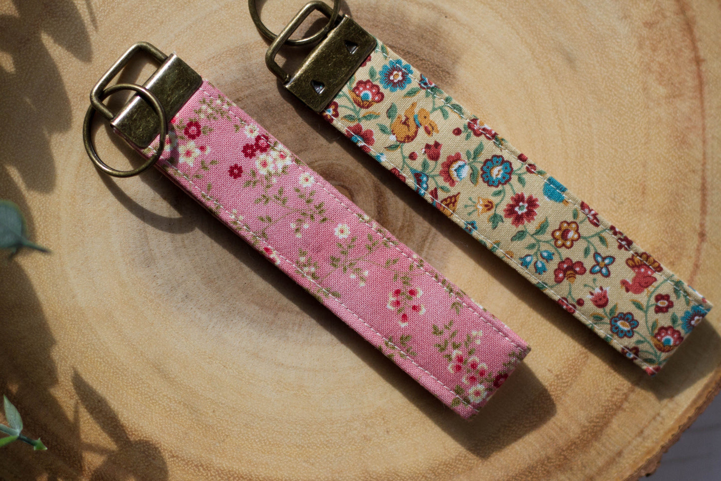Fabric Wristlet Keychain