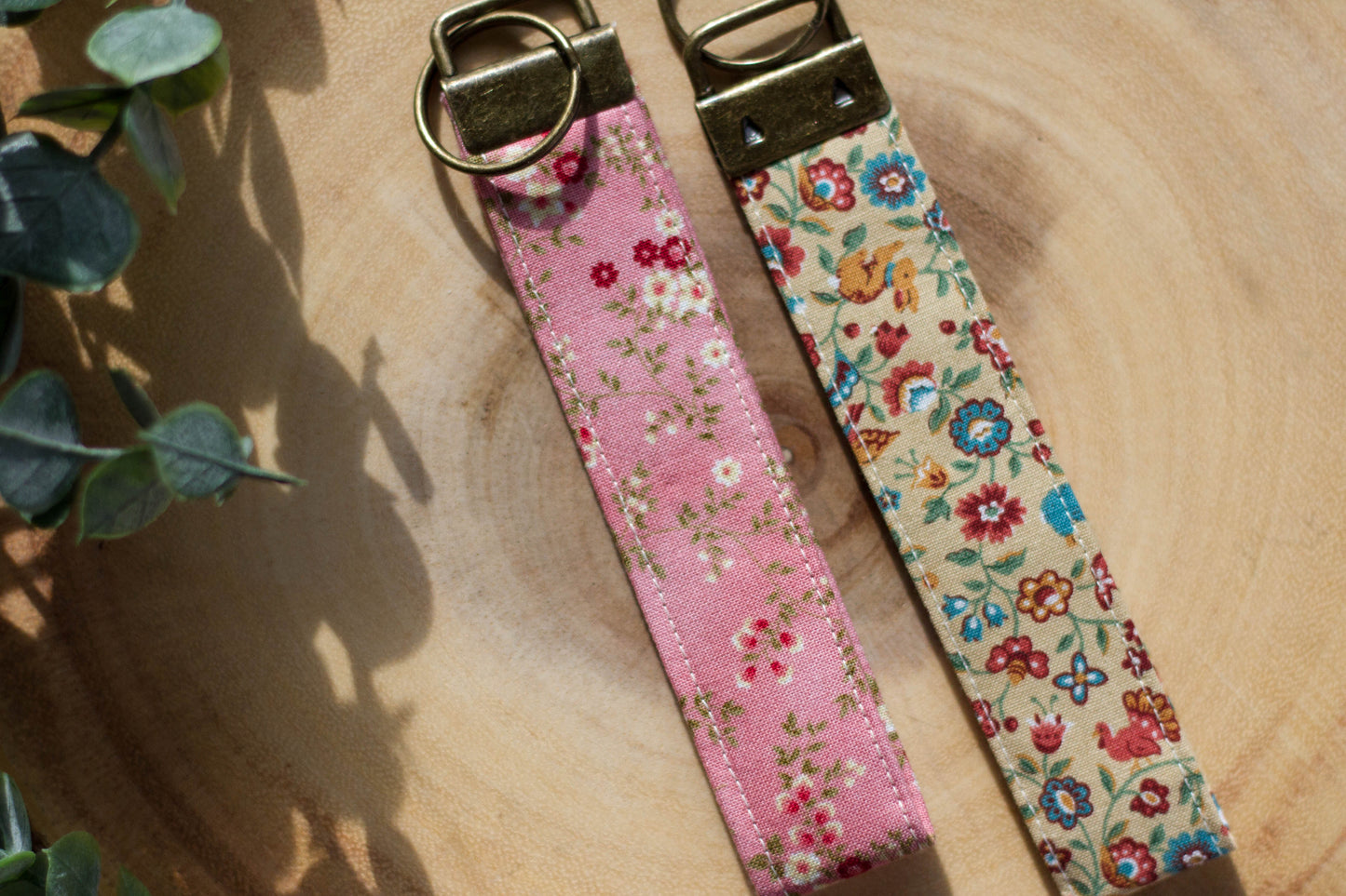 Fabric Wristlet Keychain